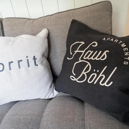 Haus Boehl Haus Boehl Jorrit - 10 Appartement *